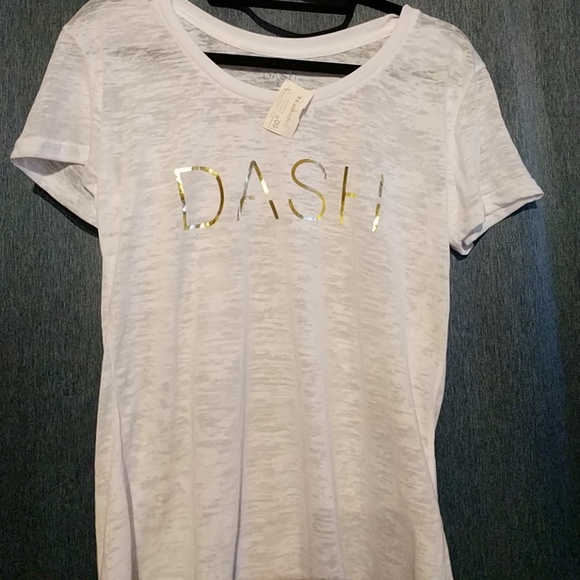 White Dash Tee - Picture 2 of 4